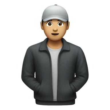 asian IT guy mysterious sticker