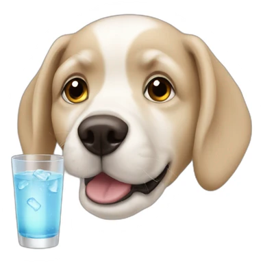 dogs drink vodka sticker