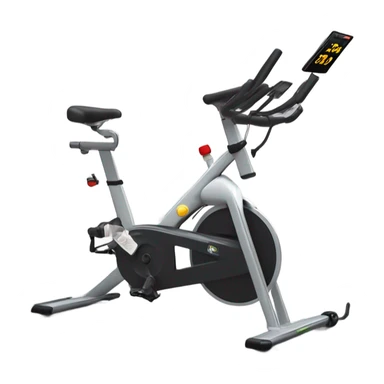 bicycle on a direct drive indoor trainer sticker