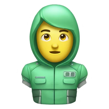 Mint green bullet sticker