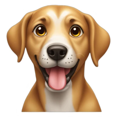 Dog who drink coca sticker