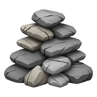 Stone sticker