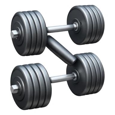 Rigid dumbbell sticker