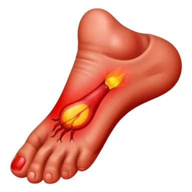 diabetischer fuss sticker