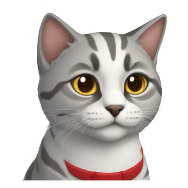 husker cat sticker
