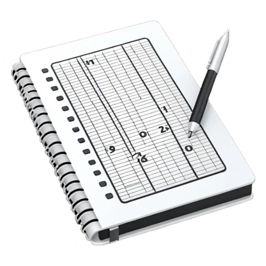 open notebook with binary code 0 and 1 sticker