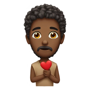 In love but sad sticker