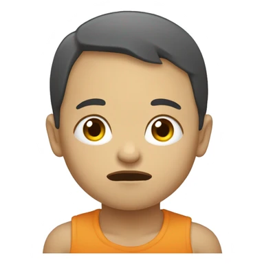 Un bebé haciendo peso muerto  sticker