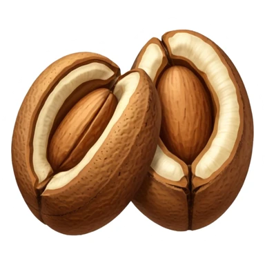 two brazil nuts sticker