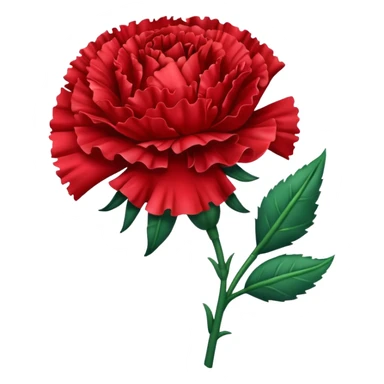 Un clavel rojo  sticker