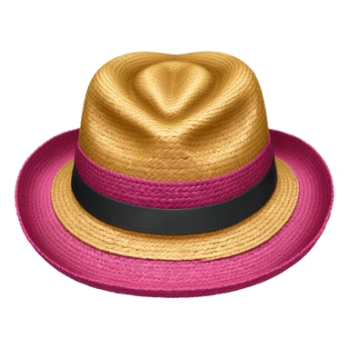 Chapeau de paille sticker