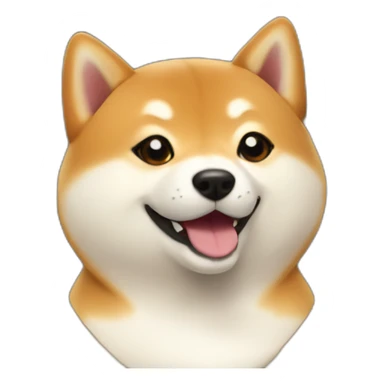 Shiba Inu having sushi sticker