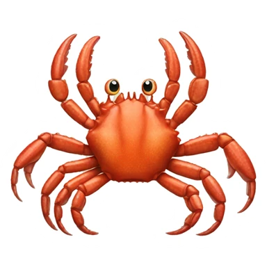 King crab sticker