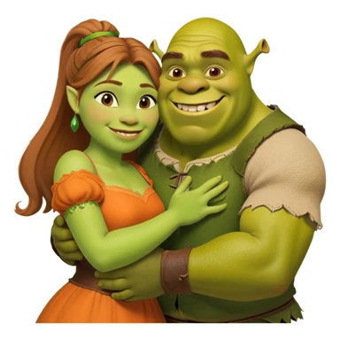 Shrek love sticker