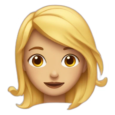 cœur sur une fille sticker