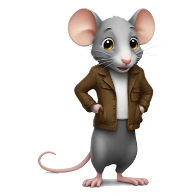 Genius rat  sticker