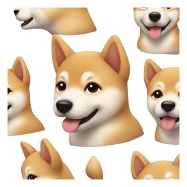 Shiba Inu puppies sticker