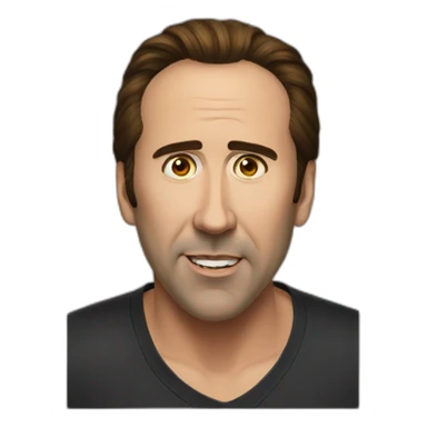 nicolas cage sticker