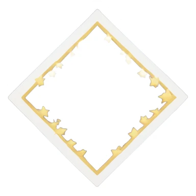 Square, Rhombus shapes to be in a Full Star shape sticker