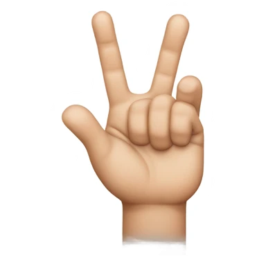 West side hand sign sticker