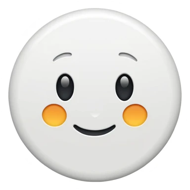 white circle sticker