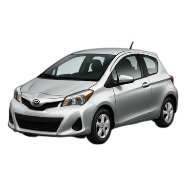 Toyota Yaris Gris sticker