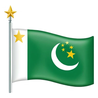 kashmir flag sticker
