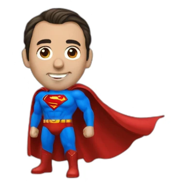 Nicholas Cage Actor Superman sticker