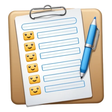 checklist sticker