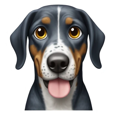 Bluetick hound dog  sticker