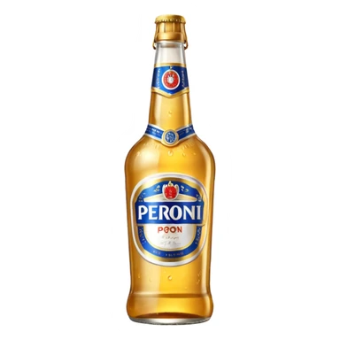 PERONI BOTTLE unbranded sticker