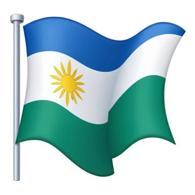 Khabarovsk Krai flag waving sticker