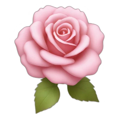 Une rosé qui tombe les pétales sticker