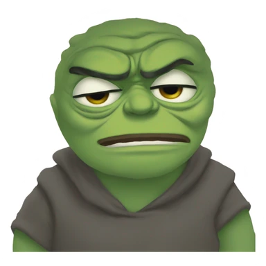 feels bad man pepe sticker