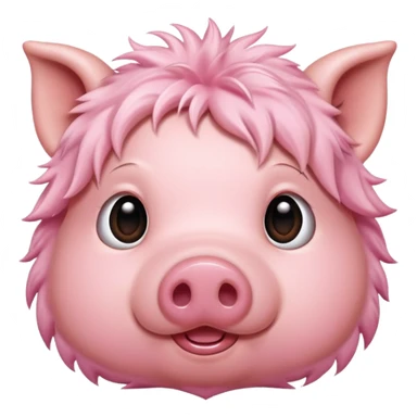 Pig cute sticker