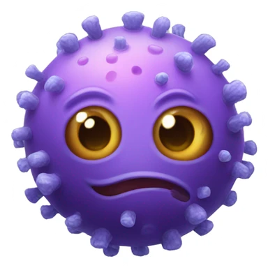 Cute Varicella zoster virus sticker