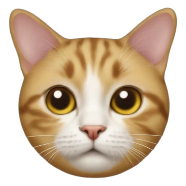 potato-cat-face sticker