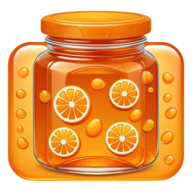 orange marmalade sticker
