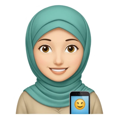 a hijabi programmer sticker