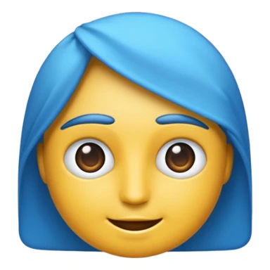 Mavi tik emojisi sticker