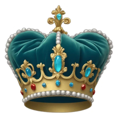 Crown of Louis XV sticker