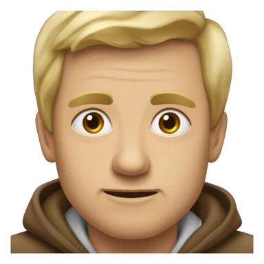 Молний маквин в очках и с блондинистыми волосами  sticker