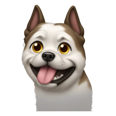 Dog saying Shtupid sticker