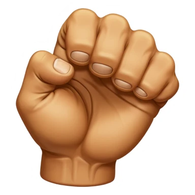 veiny knuckle fist sticker