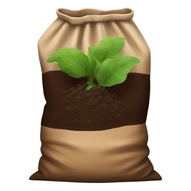 bag of soil sticker