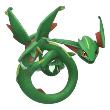 Rayquaza pokemon sticker