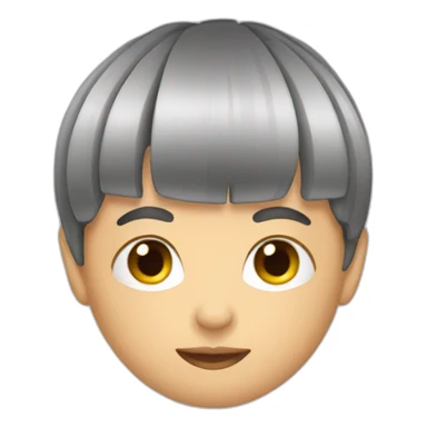 bowlcut sticker