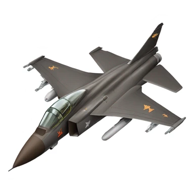 Fighter Jet flown by a German Shorthaired Pointer sticker