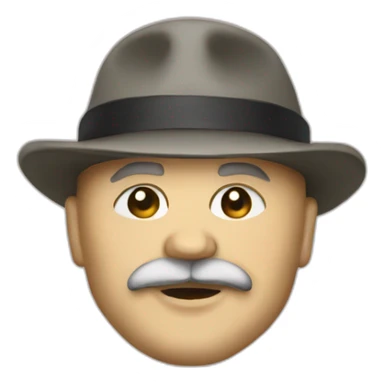 Lenin mashroom sticker