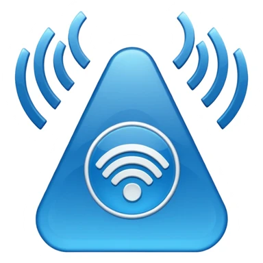 WiFi signal internet symbol sticker